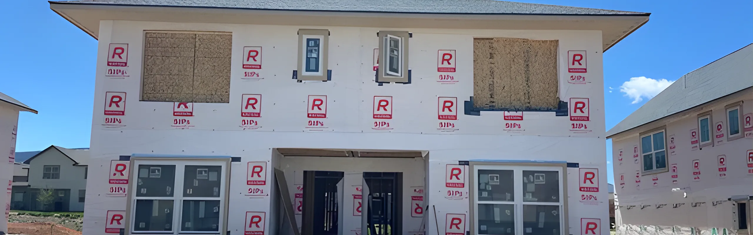 habitat for humanity - house being built