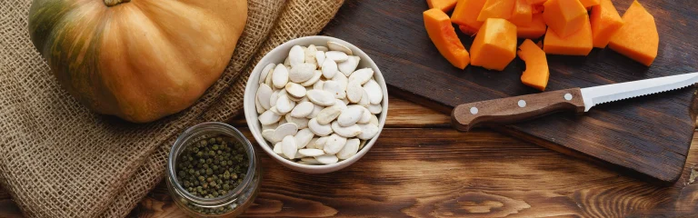 pumpkin and pumpkin seeds